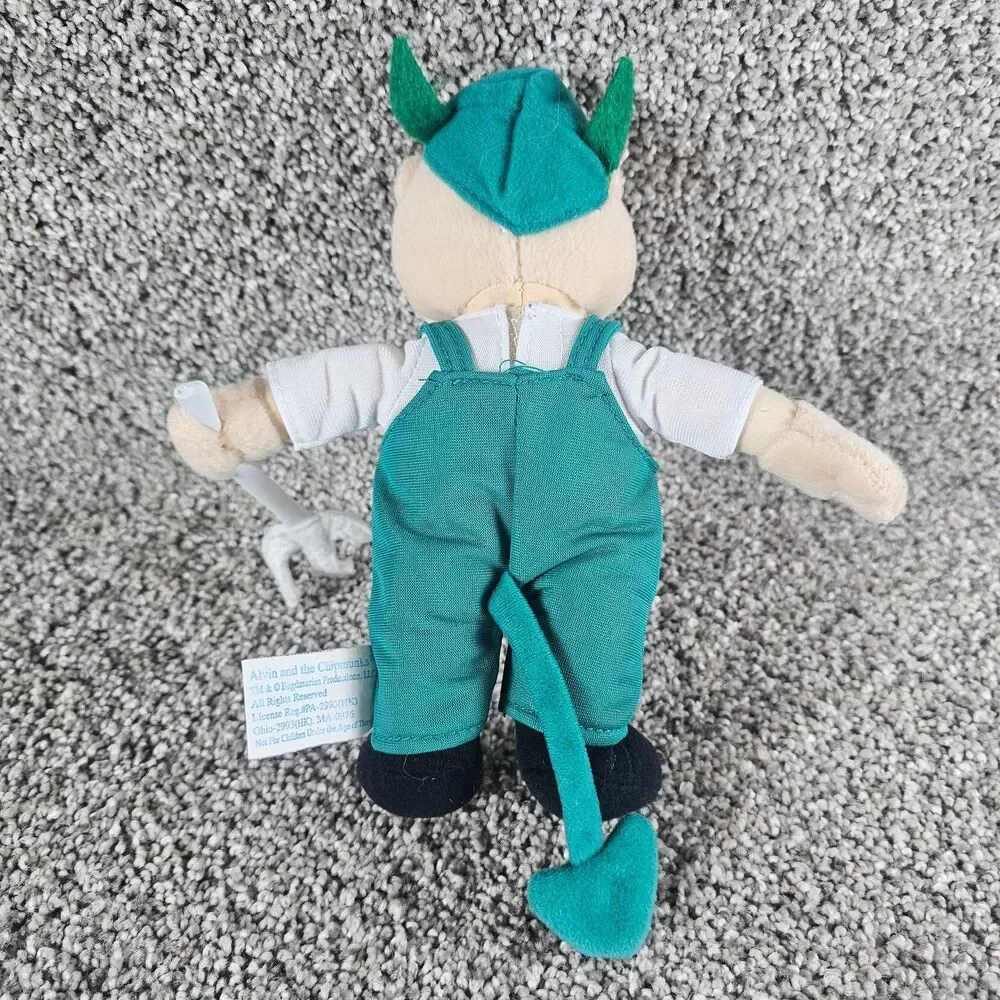 Theodore Plush Lil Devil Toy Network Alvin And the Chipmunks Vintage 90s